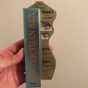 Too faced better than sex waterproof mascara